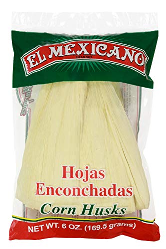 El Mexican Corn Husks 6oz (Hojas Para Tamal) (Single)