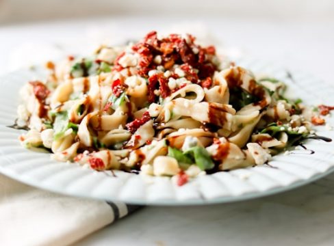 Pressure Cooker (Instant Pot) Cauliflower Fettuccine Alfredo