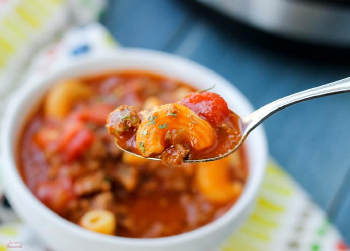 This Pressure Cooker American Goulash recipe is a must try.