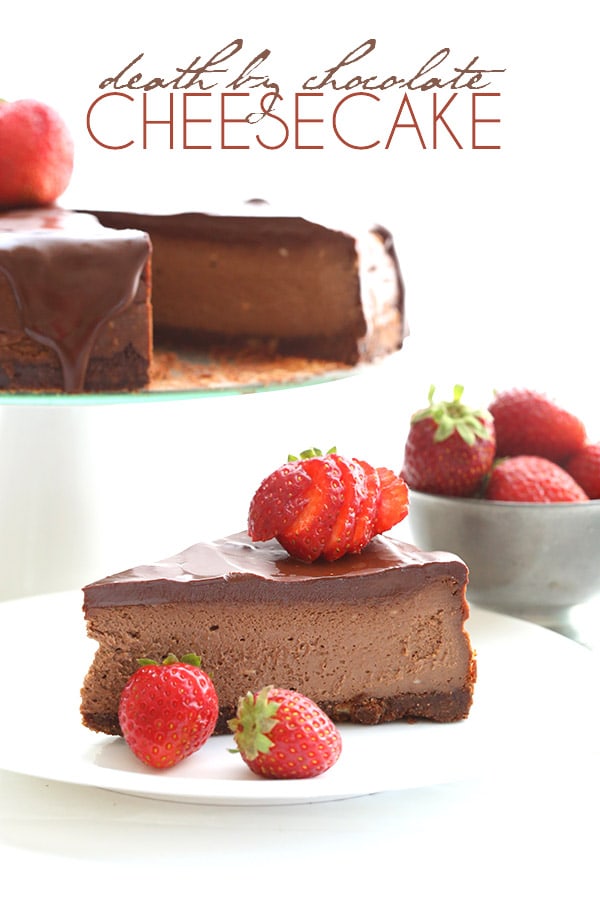 Low Carb Death by Chocolate Cheesecake
