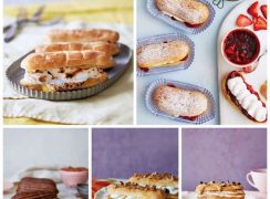 collage of Dream-Puff-Eclairs from Barbara-Bakes