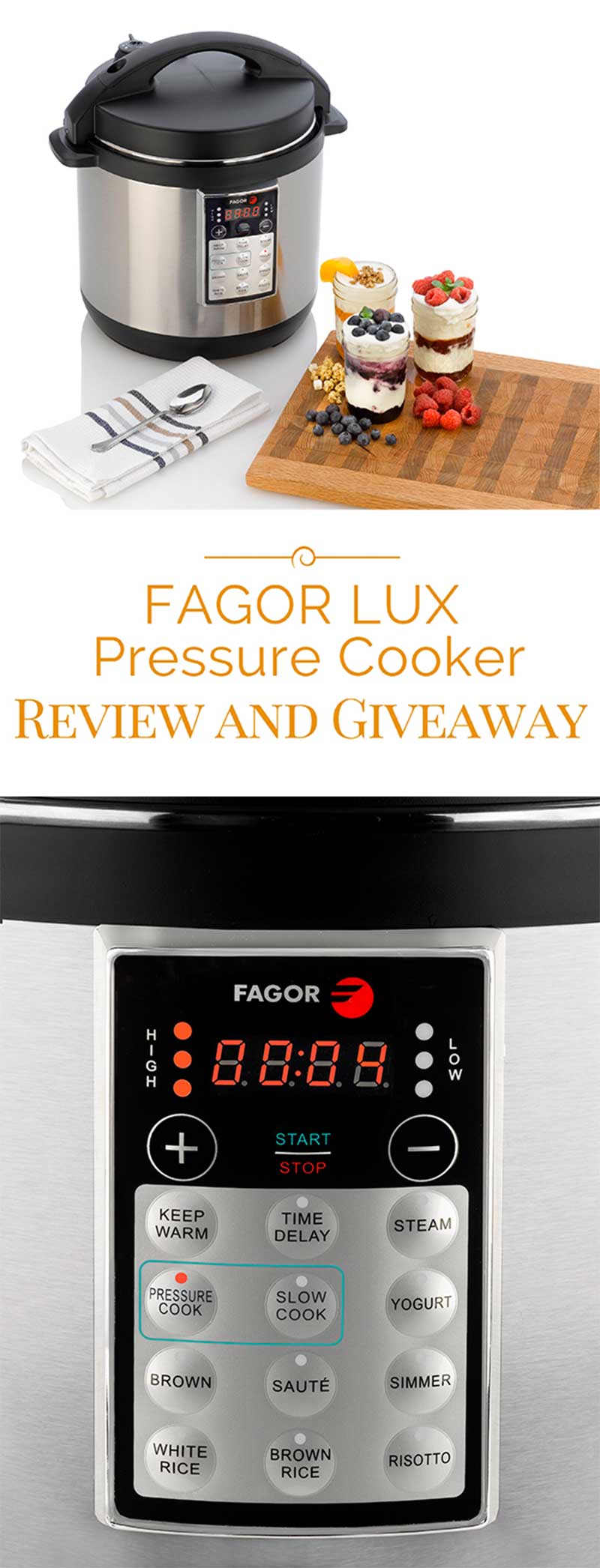 Top Rated Fagor LUX 8 Quart Multi-Cooker