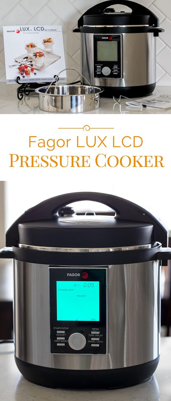 Is the Fagor LUX LCD Pressure Cooker / multi-cooker right for you? Read my review!