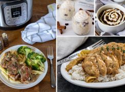 collage of pictures showing Instant Pot / Pressure Cooker Gluten Free Recipe Roundup from Pressure Cooking Today