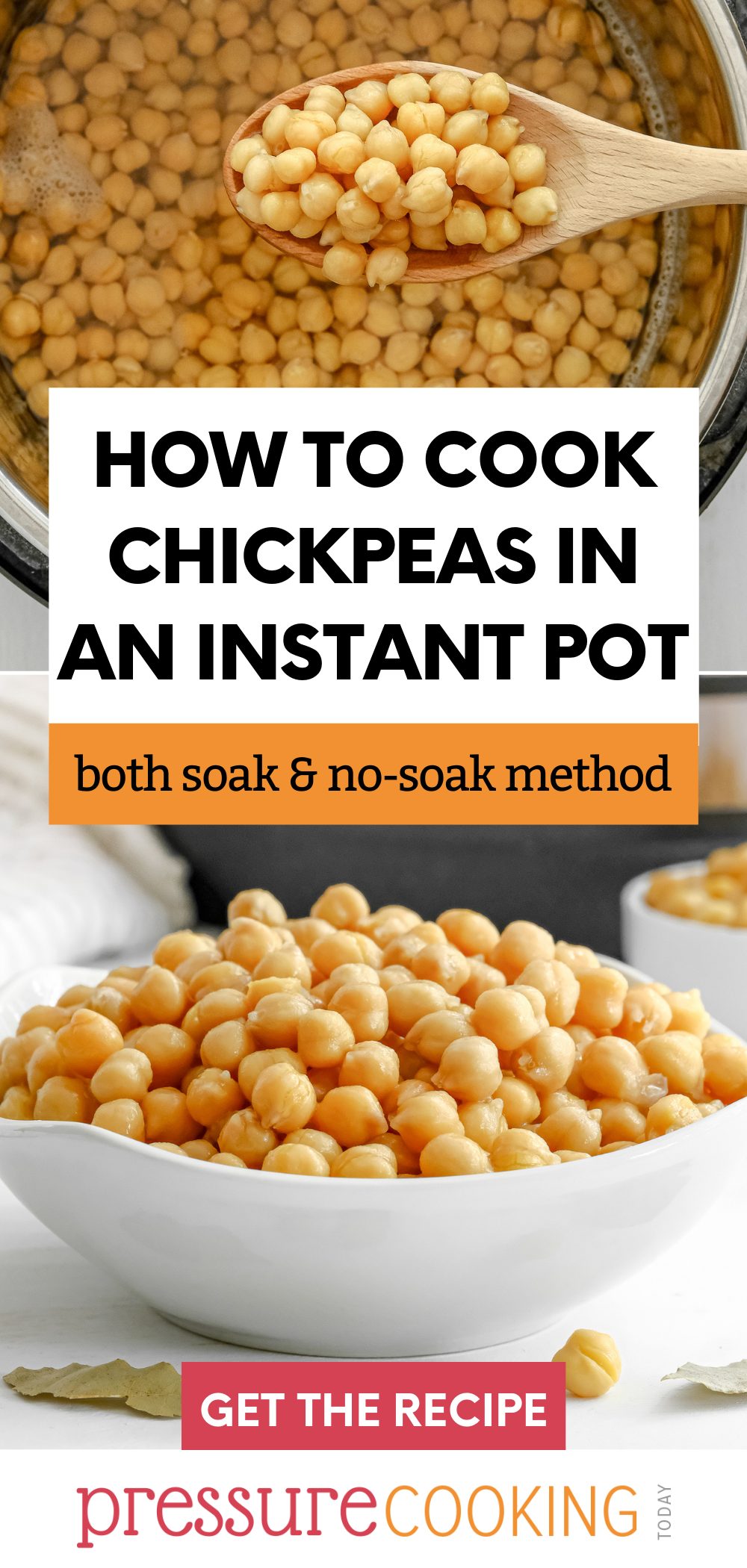 Instant Pot Chickpeas via @PressureCook2da