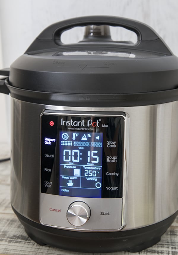 Automatic Pressure Release is one of the great new features on the Instant Pot Max.