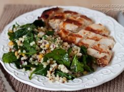 Pressure Cooker (Instant Pot) Kale and Harvest Grains Salad