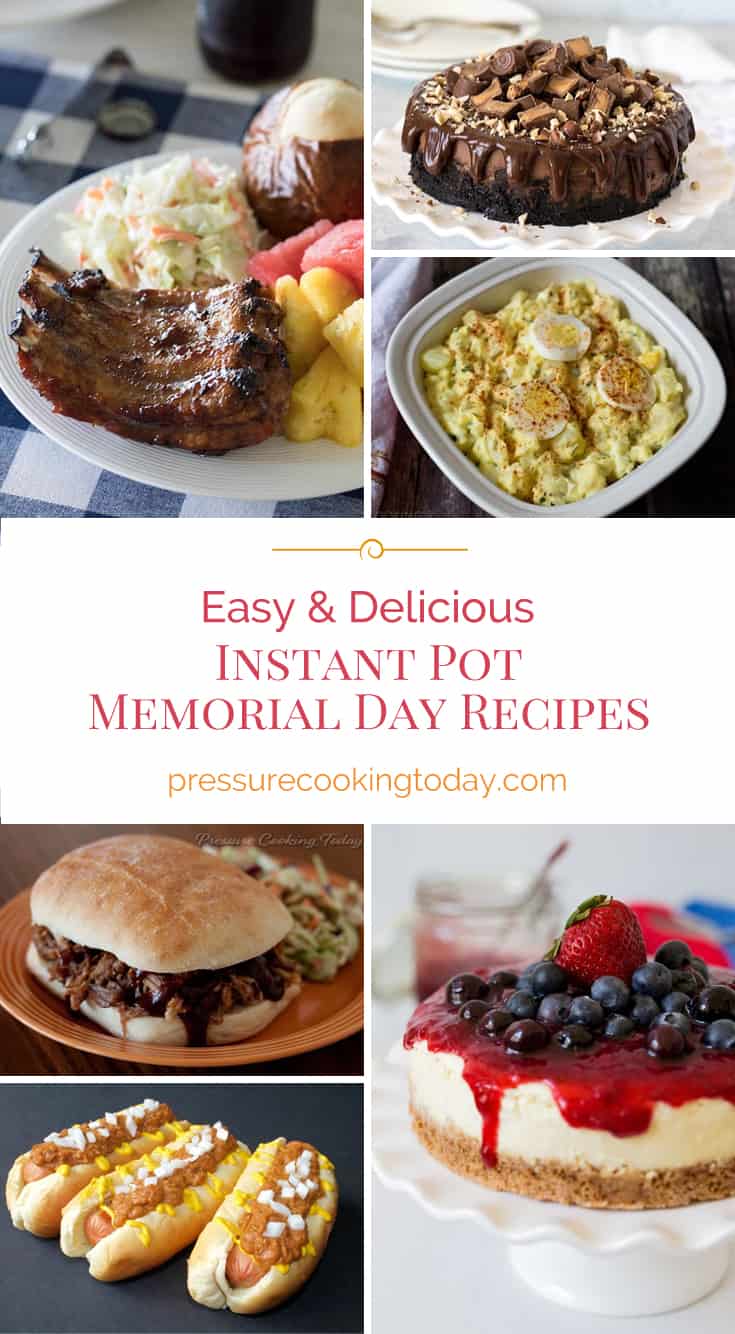 ## EASY Instant Pot Recipes for an AWESOME Memorial Day BBQ via @PressureCook2da
