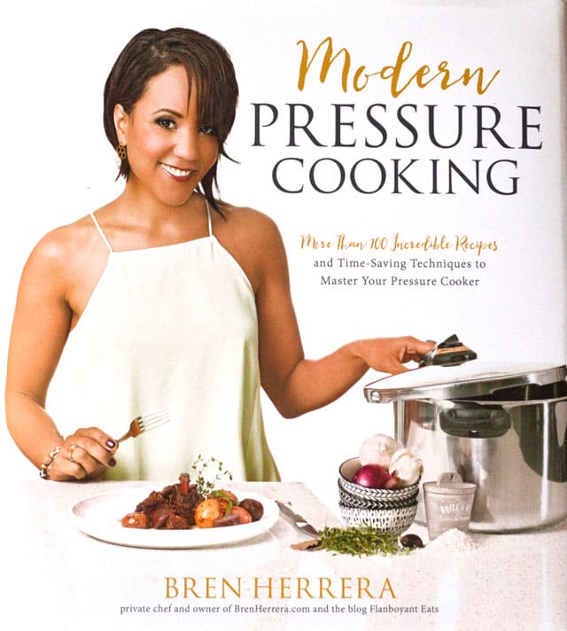 cookbook cover - Modern Pressure Cooking by Bren Herrera