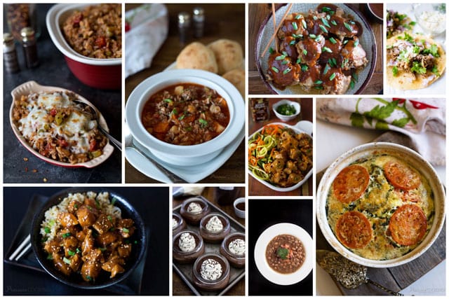 popular electric pressure cooker recipes collage 