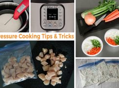 collage of pressure cooker tips and tricks
