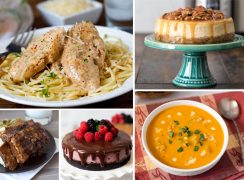 A bunch of different types of food on a plate, with Pressure and Valentine's Day