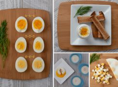 Picture collage on How to Make Instant Pot Eggs in ANY Electric Pressure Cooker