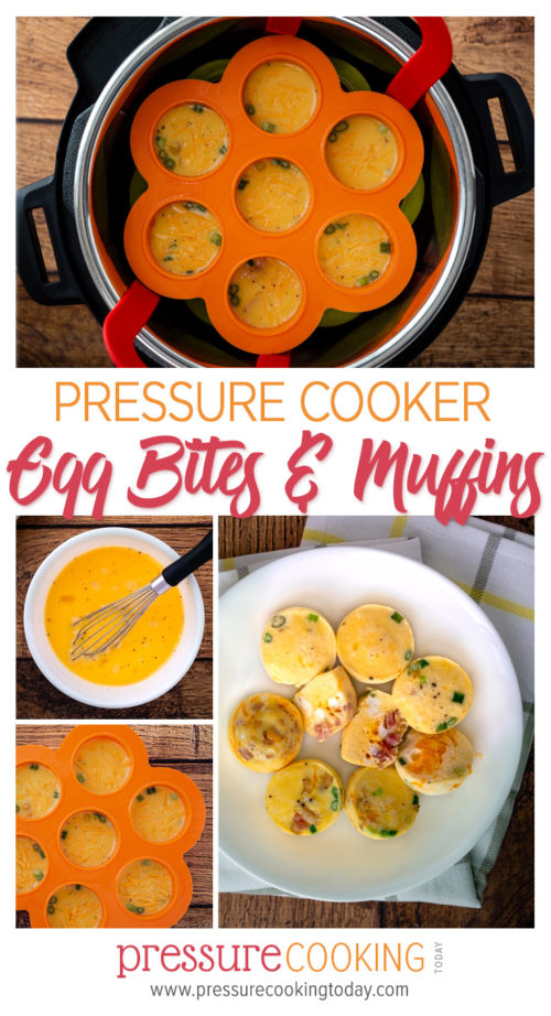 Easy Instant Pot / Pressure Cooker Egg Bites and Egg Muffins