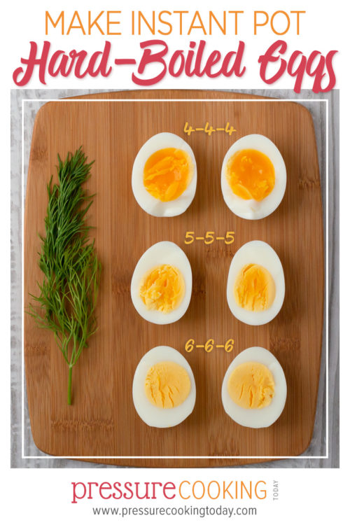 Make Perfect Hard-boiled Eggs in the Instant Pot | Comparison of Different Cook Times