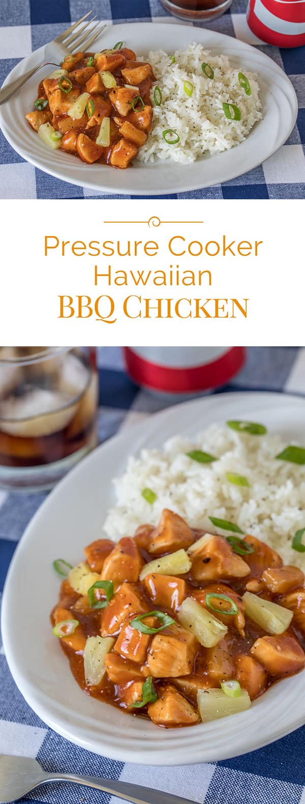 Pressure-Cooker-Hawaiian-BBQ-Chicken-Collage
