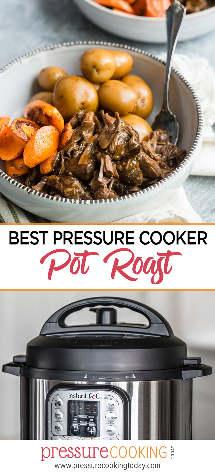 The Best Pressure Cooker Pot Roast Recipe || Works in the Instant Pot or any brand of electric pressure cooker