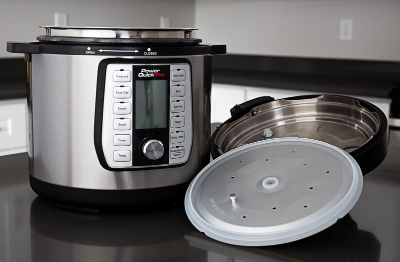 Power Quick Pot pressure cooker and lid with gasket || Review from Pressure Cooking Today
