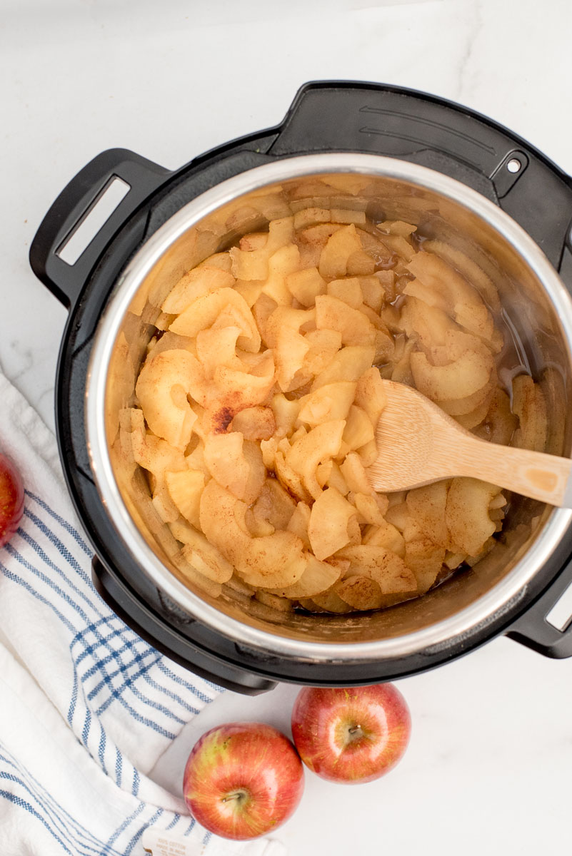softened apples in an instant pot