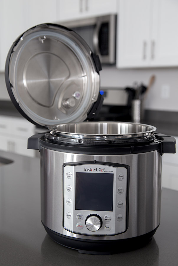 Instant Pot Evo with open lid
