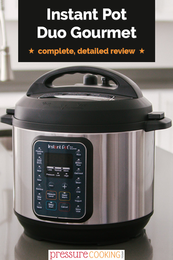 Should You Buy the New Instant Pot Duo Gourmet? I've taken the Duo Gourmet for a test-drive. Read the full review to find out what you'll love and what you should know before you buy! via @PressureCook2da
