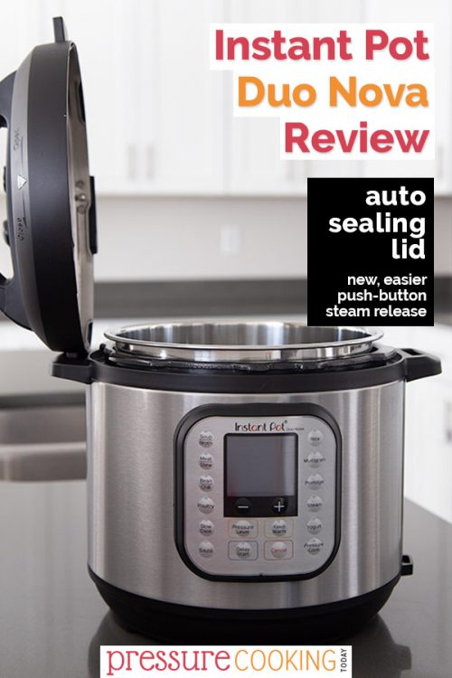 Instant Pot Duo Nova 6 quart pressure cooker review.