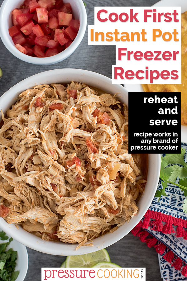 These are the BEST Instant Pot Freezer Meals to cook now and freeze for later! Make a double batch of these family favorites to stock your freezer with ready-to-eat, nutritious, and delicious meals! #PressureCookingToday #InstantPotRecipes via @PressureCook2da