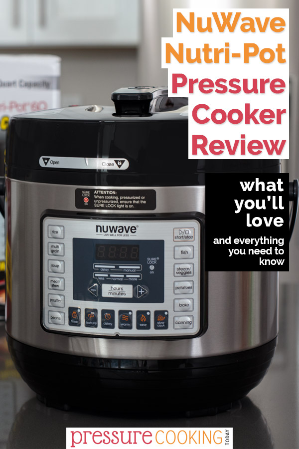 Learn everything you need to know about the NuWave Nutri-Pot pressure cooker!