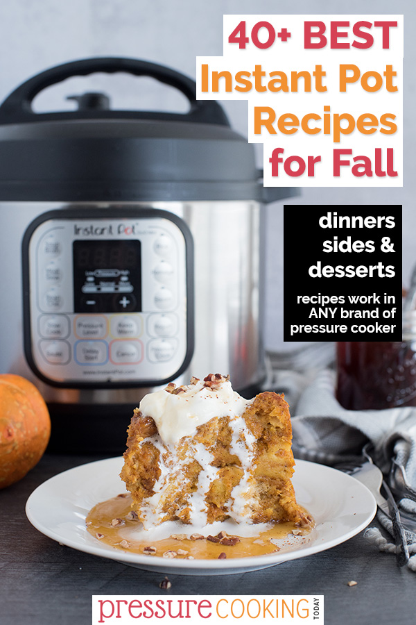 Chili, gravy, soups, for dinners and pumpkin spice desserts! Looking for some great recipes this fall? You'll find a new favorite in one of these fall dinners, side dishes, soups, and desserts. via @PressureCook2da