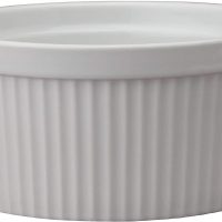 1-Quart Souffle Dish, White Porcelain